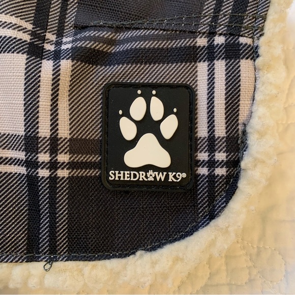 Shed row K9 dog coat Aspen xxs pet jacket plaid - Picture 3 of 10